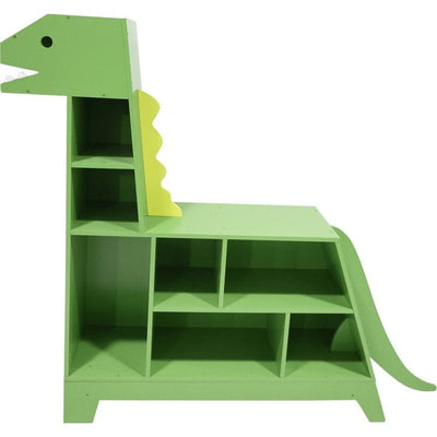 Teamson Kids Room Decor Dinosaur Kids Bookcase/Toy Organizer