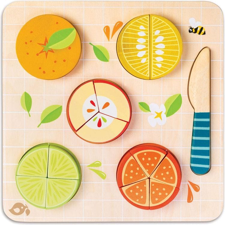 Tender Leaf Toys Preschool Bright Minds Math Collection of Wood Toys