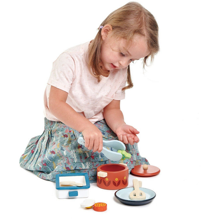 Tender Leaf Toys Preschool Pots and Pans