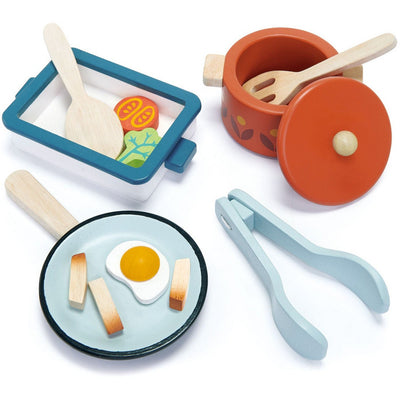 Tender Leaf Toys Preschool Pots and Pans