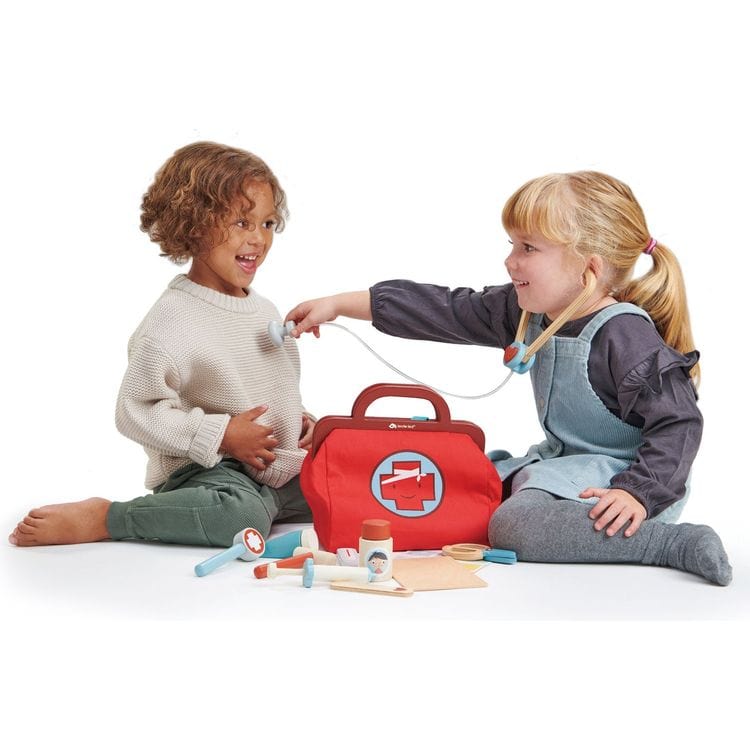 Tender Leaf Toys Preschool Pretend Play Doctor’s Bag