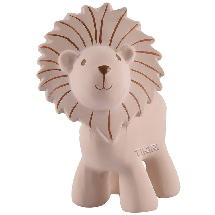 Tikiri Toys Infants Lion Muslin Comforter with Lion Teether, Rattle & Bath Toy