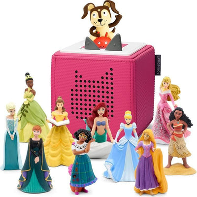 Tonies Electronics Tonies Disney Princess  Starter Set Bundle - Pink