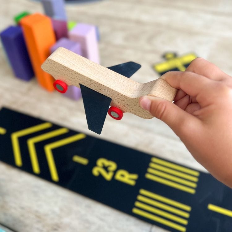 Waytoplay Vehicles Road Track Toy Airport Runway