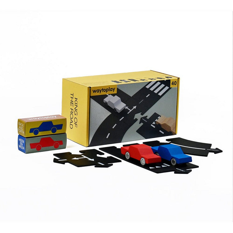 Waytoplay Vehicles Small Road Track Deluxe Set
