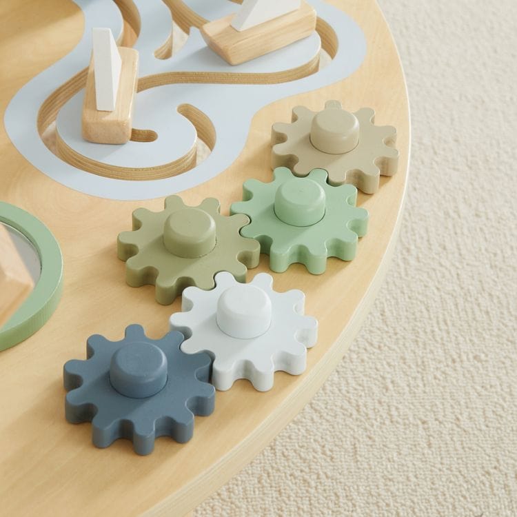 Wonder & Wise Infants Hi-Lo Wood Activity Table