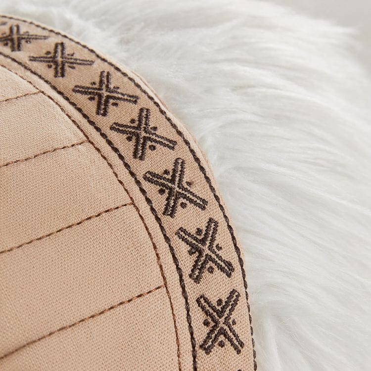 Wonder & Wise Plush Alpaca Rocker with Solid Saddle