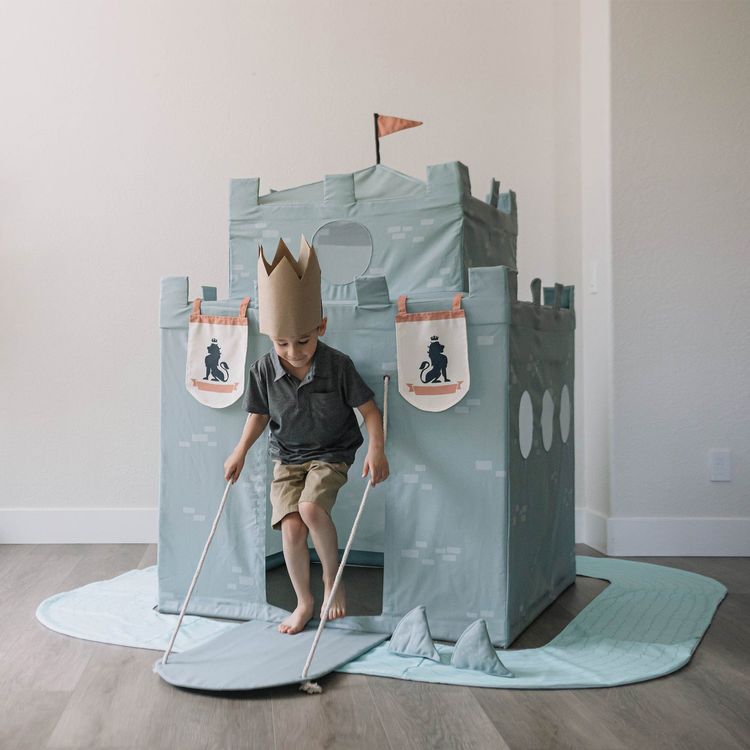 Wonder & Wise Preschool Fun Fortress Castle Play Home