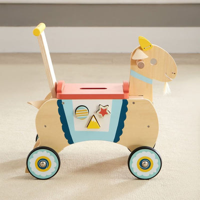 Wonder & Wise Preschool G.O.A.T. Wooden Ride-On Scooter