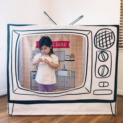 Wonder & Wise Preschool Retrovision TV Playhome