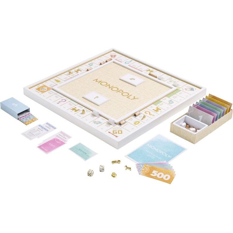 WS Game Company Games Monopoly Bianco Edition