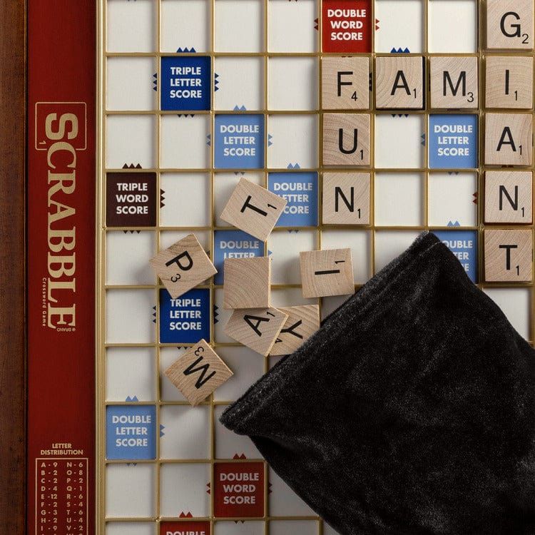 WS Game Company Games Scrabble Giant Deluxe Edition