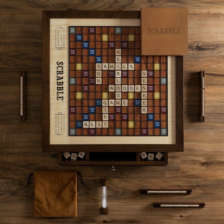 WS Game Company Games Scrabble Heirloom Edition