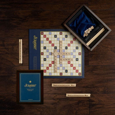 WS Game Company Games Scrabble Heritage Edition