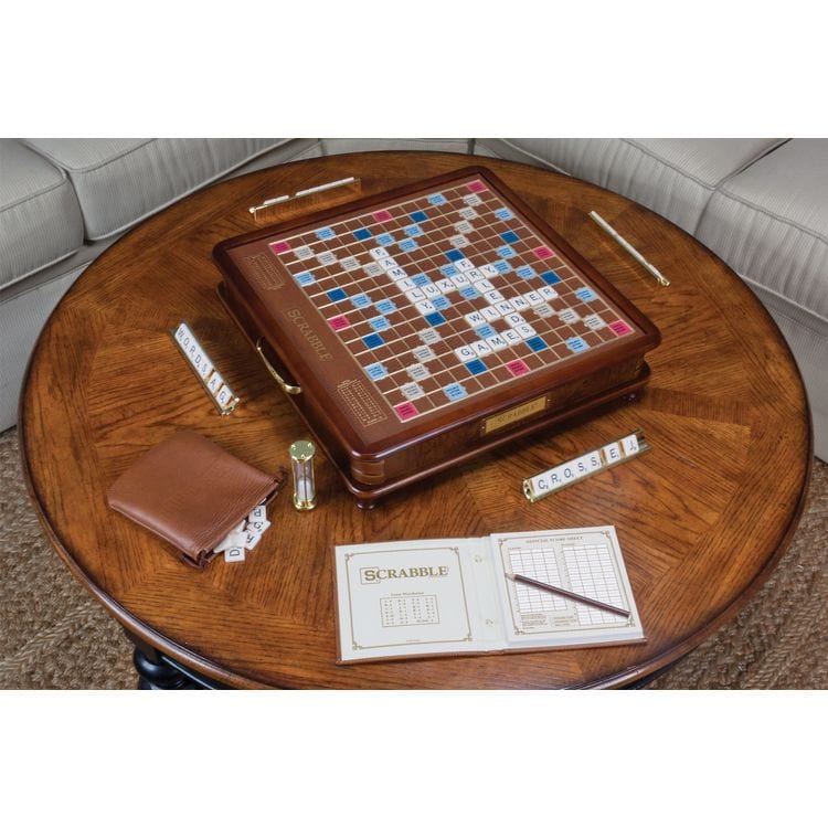 WS Game Company Games Scrabble Luxury Edition