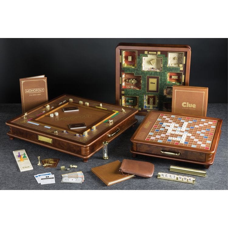 WS Game Company Games Scrabble Luxury Edition