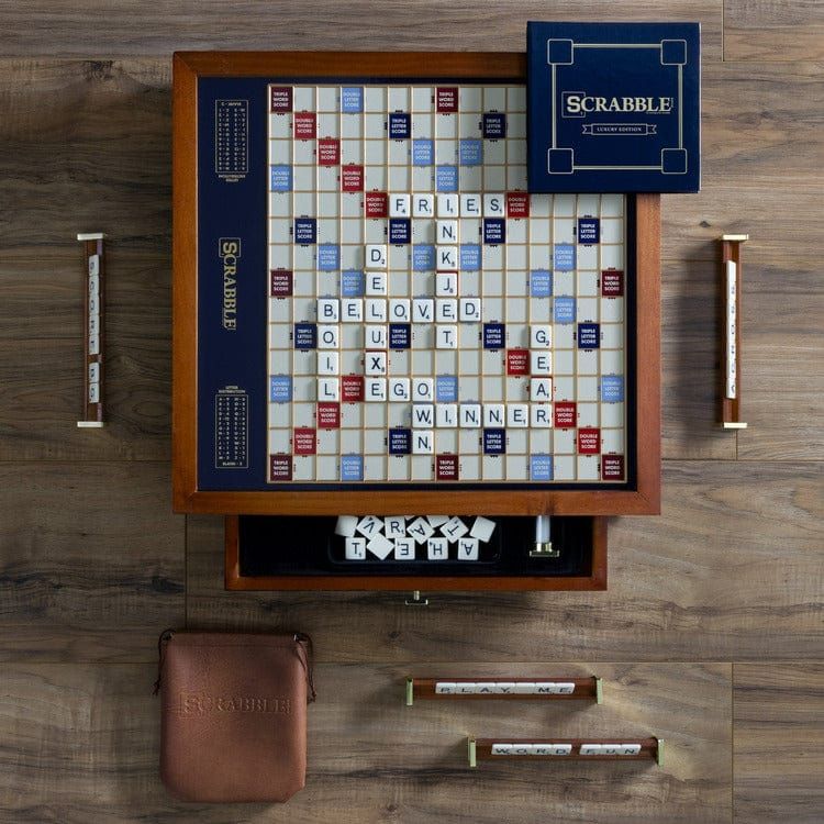 WS Game Company Games Scrabble Trophy Edition