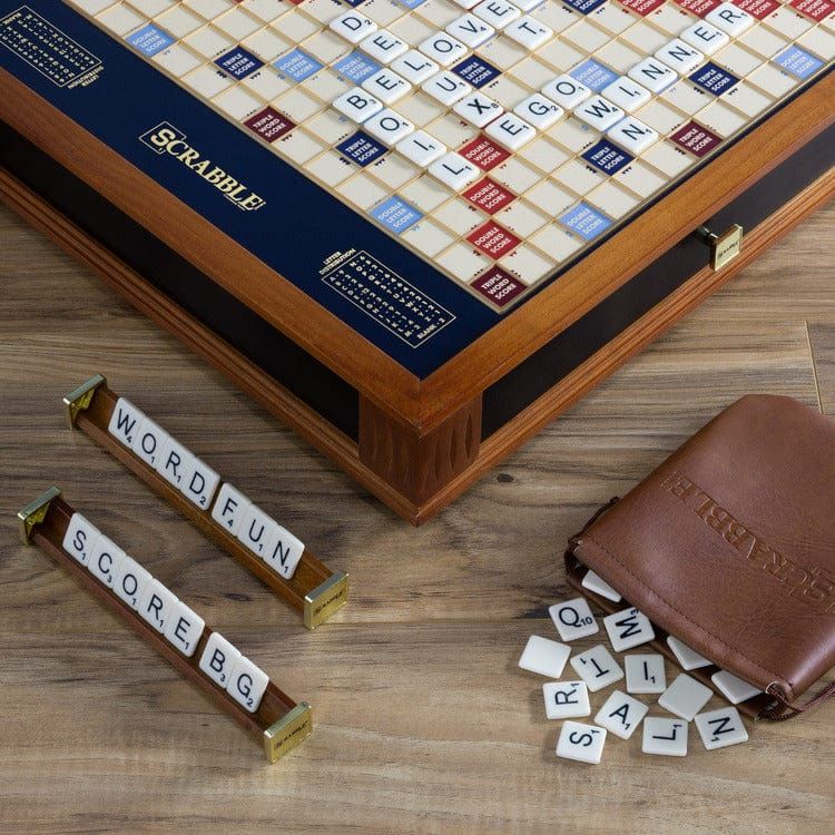 WS Game Company Games Scrabble Trophy Edition