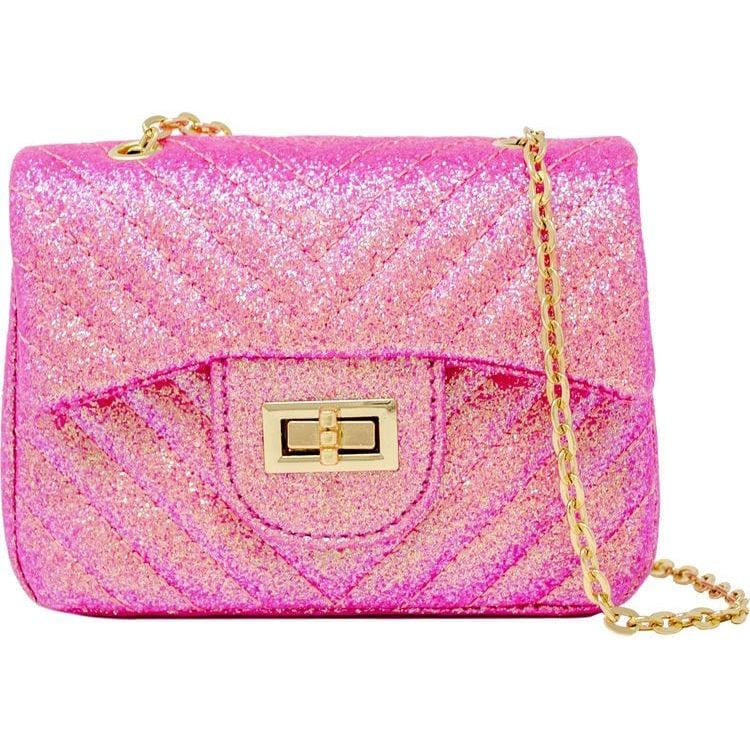 Zomi Gem Trend Accessories Classic Glitter Wave - Hot Pink