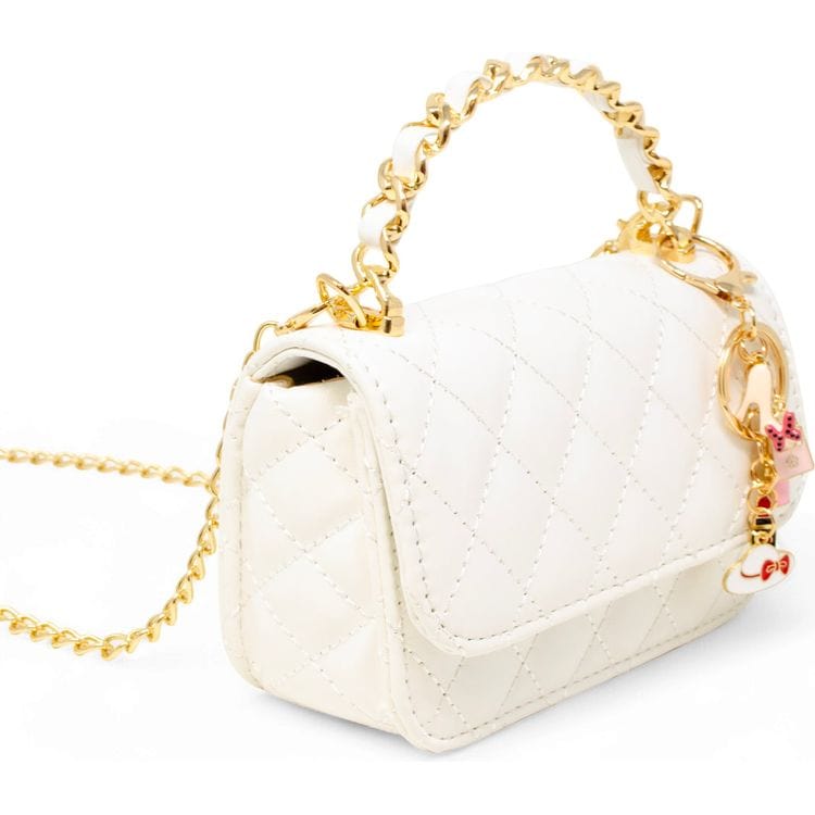 Zomi Gem Trend Accessories Classic Link Chain Handle Handbag - White