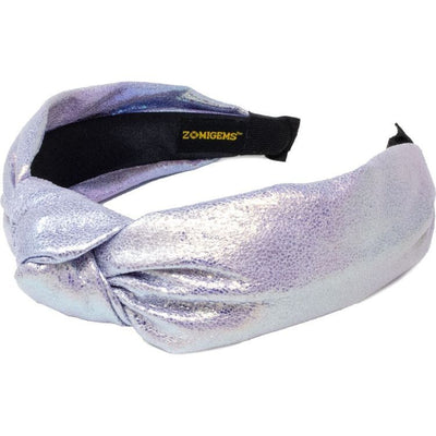 Zomi Gem Trend Accessories Shiny Knotted Headband - Purple