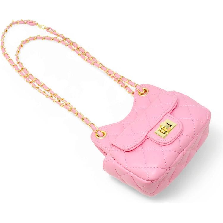 Zomi Gem Trend Accessories Tiny Quilted Treasure Purse - Pink