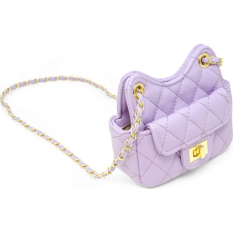 Zomi Gem Trend Accessories Tiny Quilted Treasure Purse - Purple