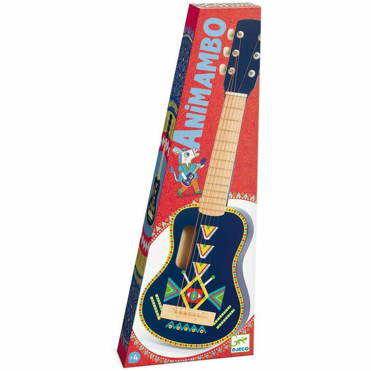  Djeco -  Animambo Wooden Guitar -  Preschool