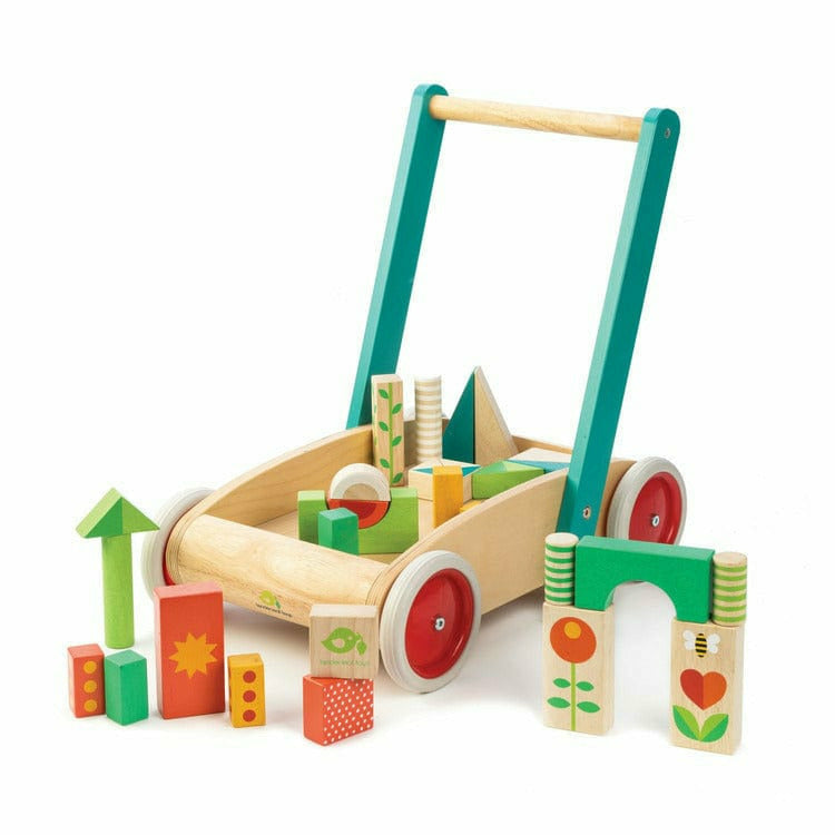  Tender Leaf Toys -  Baby Block Walker -  Preschool