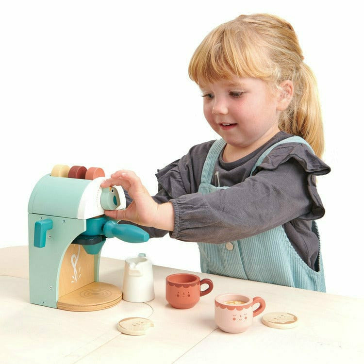  Tender Leaf Toys -  Babyccino Maker Wooden Toy -  Preschool
