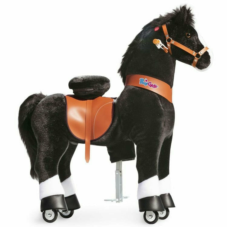 Quasimode ‎クオシモード Young Black Horse アナログ Black Model U Ride-On Horse - 7 Years | PonyCycle, Inc.