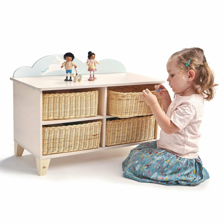 Tender Leaf Toys -  Bunny Storage Unit -  Room Decor