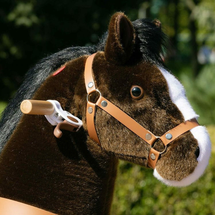  PonyCycle, Inc. -  Chocolate Brown Ride-On Horse - 7+ Years -  Preschool