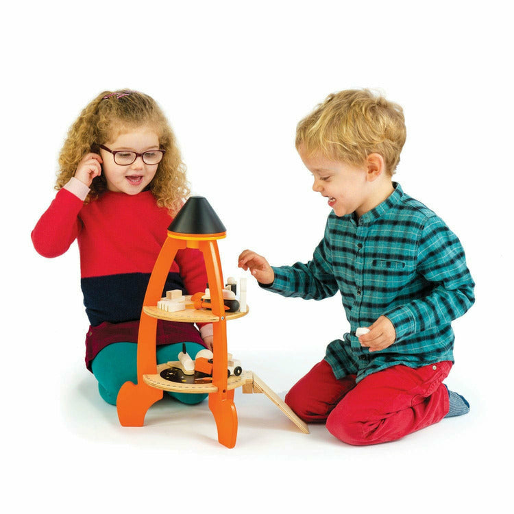  Tender Leaf Toys -  Cosmic Rocket Set -  Preschool