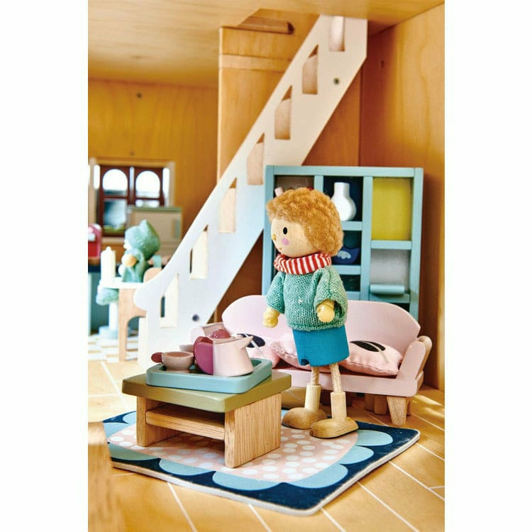  Tender Leaf Toys -  Dollhouse Sitting Room Furniture -  Dolls