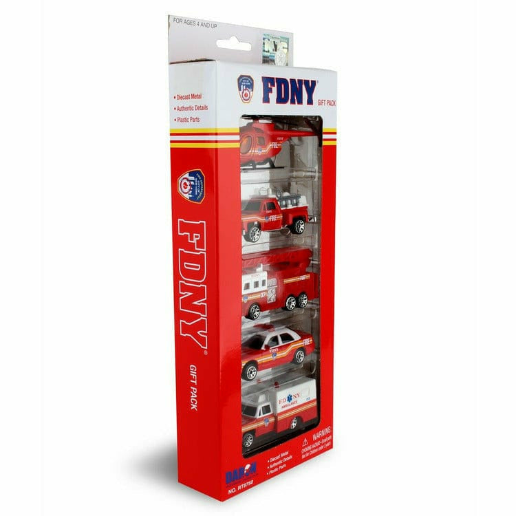 Daron Worldwide Trading, Inc. -  FDNY 5-Piece Vehicle Gift Pack -  Vehicles