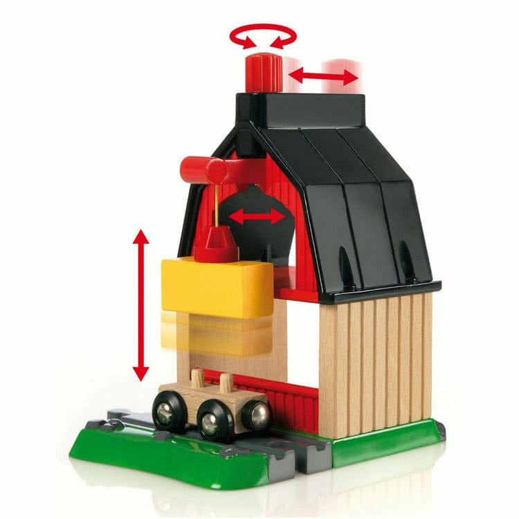  Brio -  Farm Railway Set Toy Train Set -  Preschool