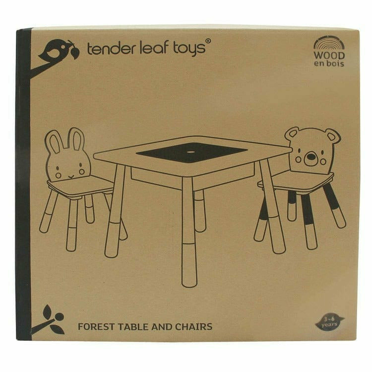  Tender Leaf Toys -  Forest Table and Chairs -  Room Decor