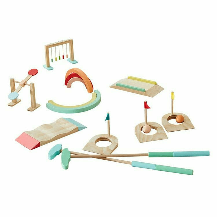  Wonder & Wise -  Good Wood Mini Golf Game -  Preschool