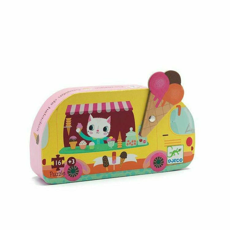  Djeco -  Ice Cream Truck Mini Jigsaw Puzzle -  Puzzles