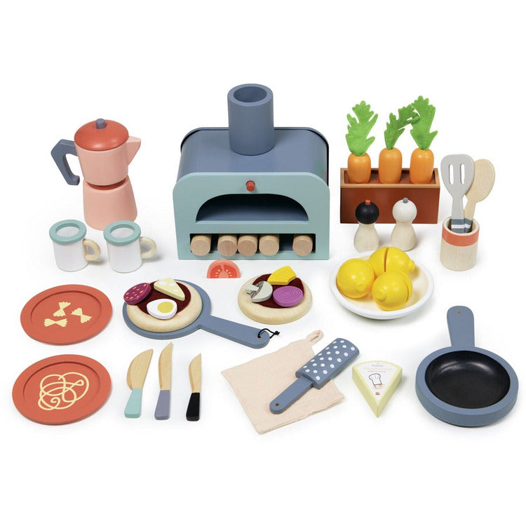 Tender Leaf Toys -  La Fiamma Grand Kitchen -  Preschool