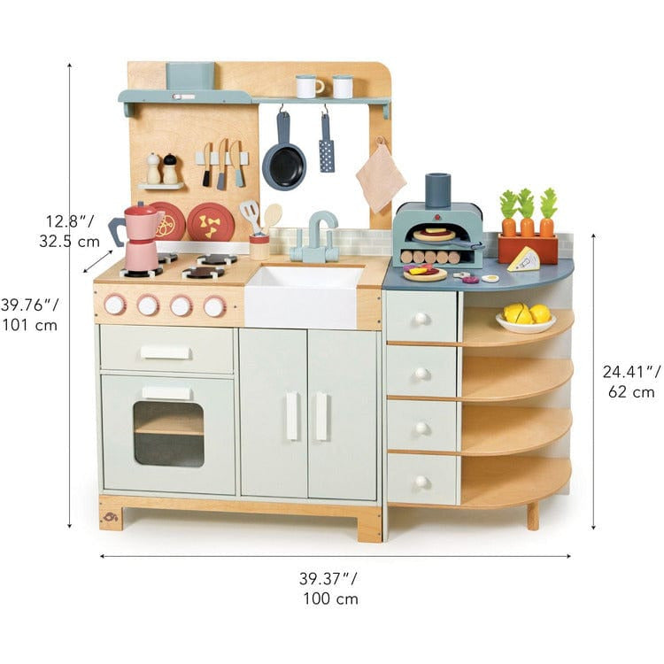  Tender Leaf Toys -  La Fiamma Grand Kitchen -  Preschool