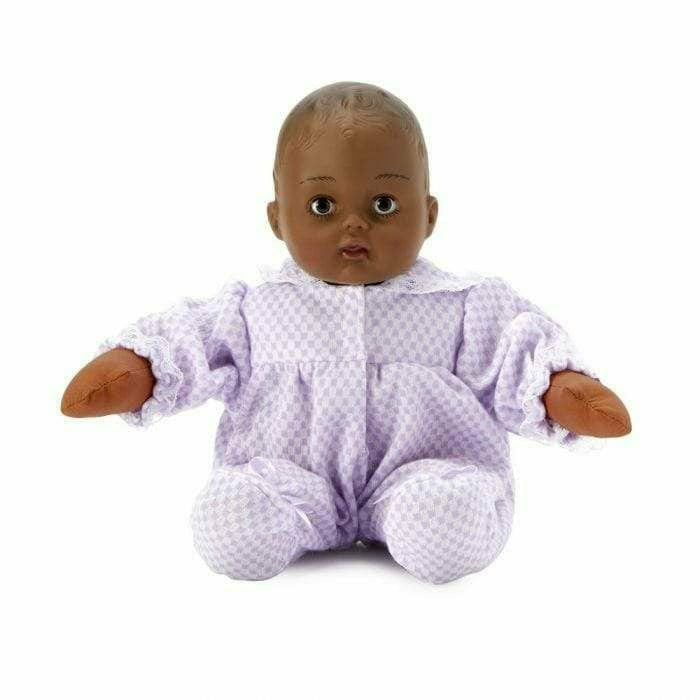  Madame Alexander -  Lavender Check Huggums Doll - Dark Skin Tone -  Dolls