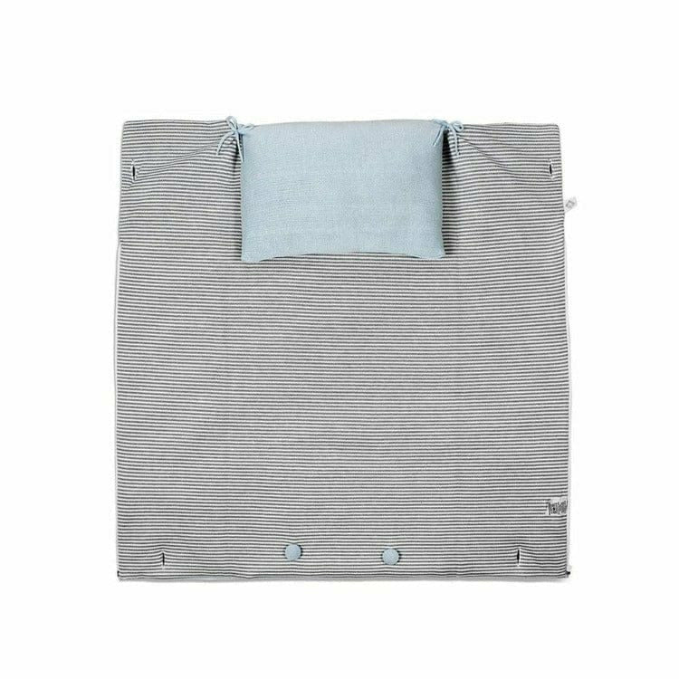  Rian Tricot -  Light Blue Cocoon Blanket -  Room Decor