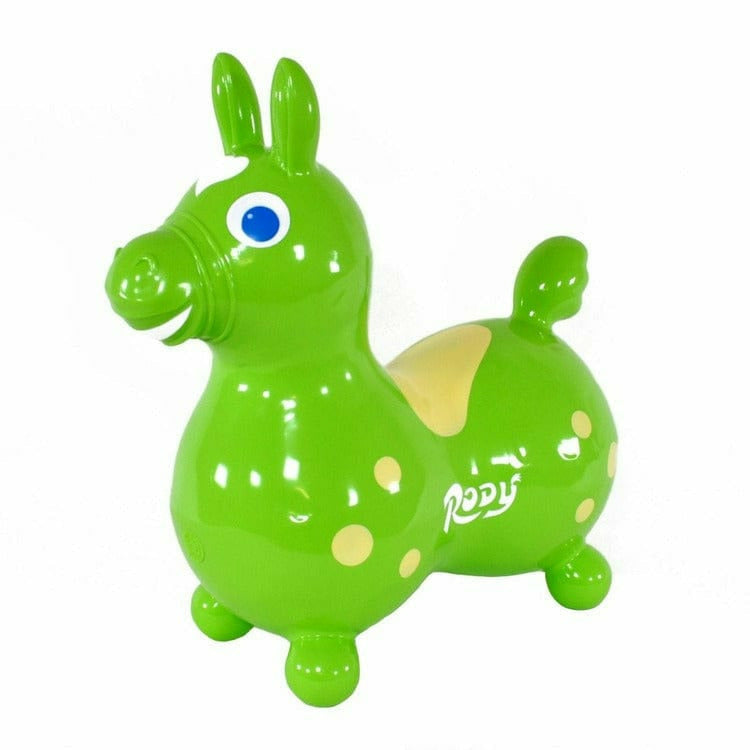 Rody® -  Lime Green Rody Horse Inflatable Bouncer Ride-on -  Preschool