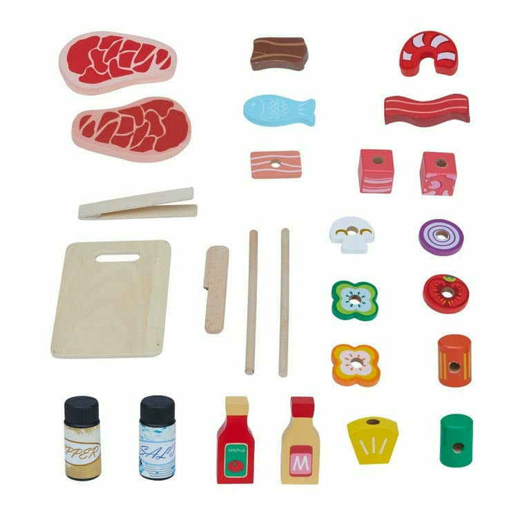  Teamson Kids -  Little Helper Backyard BBQ Play Stand -  Preschool