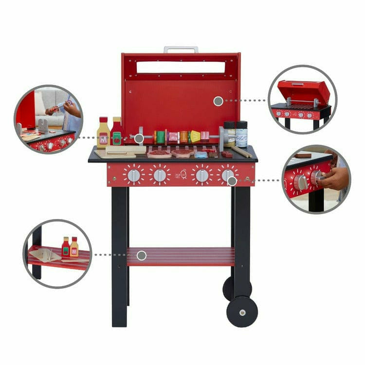  Teamson Kids -  Little Helper Backyard BBQ Play Stand -  Preschool