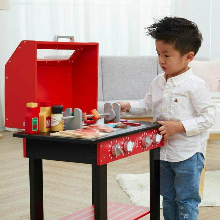  Teamson Kids -  Little Helper Backyard BBQ Play Stand -  Preschool
