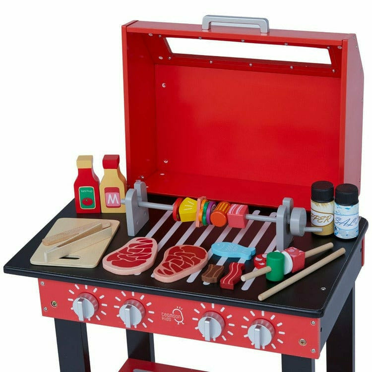  Teamson Kids -  Little Helper Backyard BBQ Play Stand -  Preschool