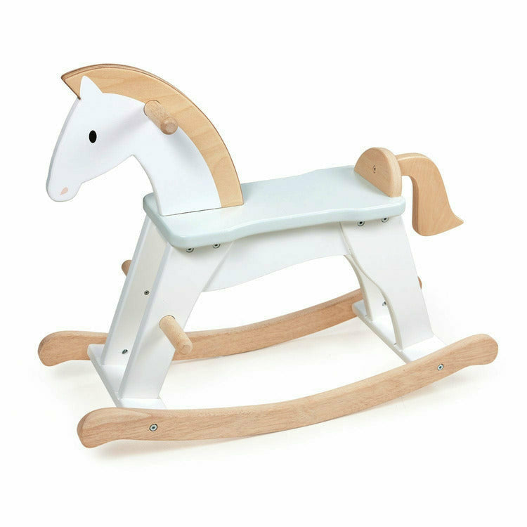  Tender Leaf Toys -  Lucky Wooden Rocking Horse -  Preschool